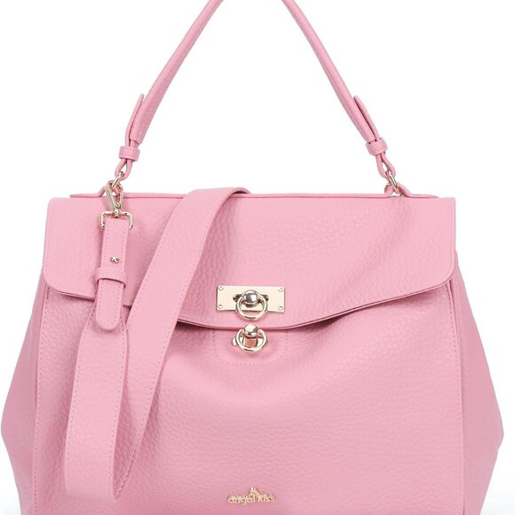 Handbags - Satchel Purses and Handbags for Women Soft Vegan Leather Tote Shoulder Bag Top H